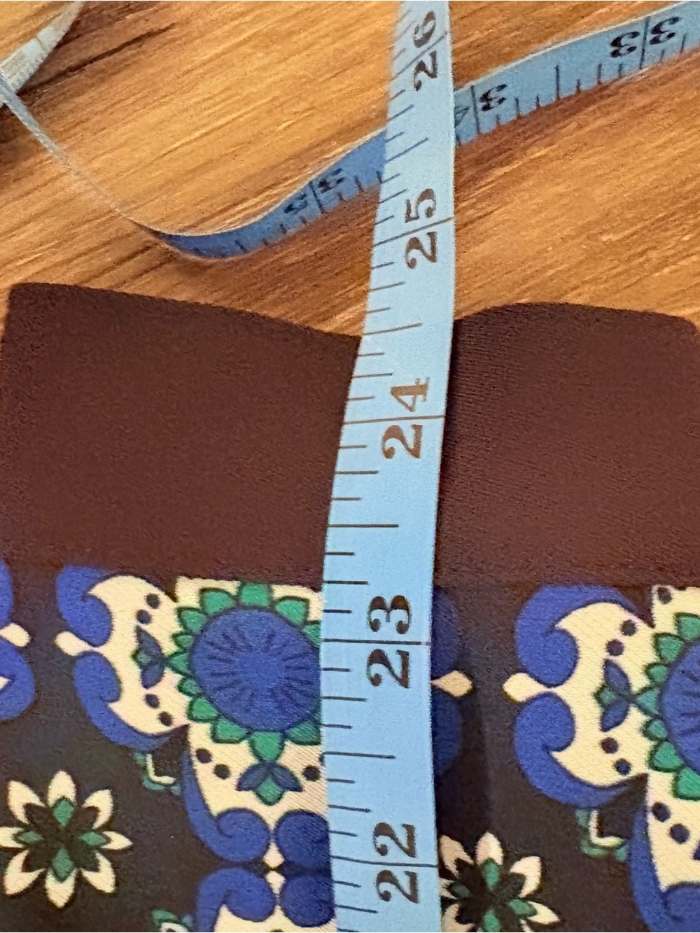 Timmy Hilfiger Blue Patterned Long Sleeve Shirt Dress with Belt, size 6 - Picture 6 of 11